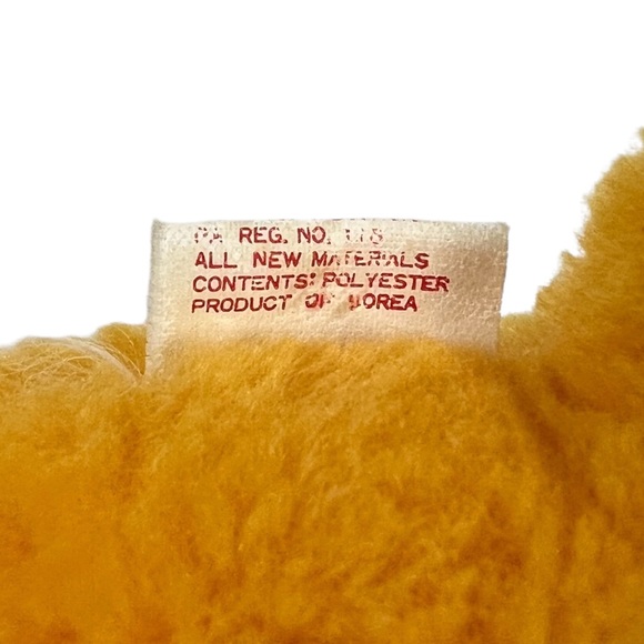 Garfield Plush Sitting Cat TAKE ME HOME FEED ME by Dakin 1978 1981 Vintage 5.5” - Picture 8 of 12